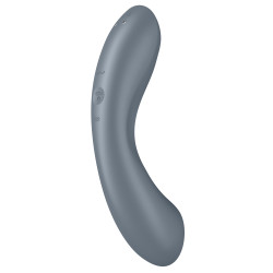 Satisfyer Stimulateur de clitoris Curvy Trinity 1 Satisfyer Gris